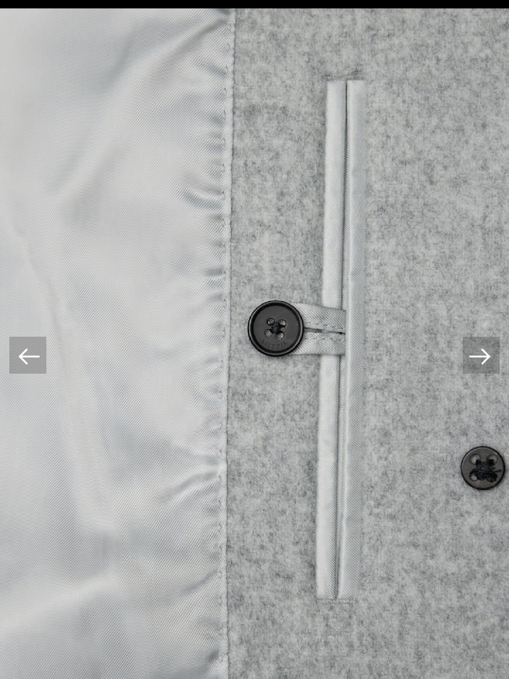 The Cocoon Coat - Luxe Wool Cashmere - Picture 3 of 14